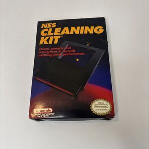 Nintendo NES Cleaning Kit – Control Deck Cleaner + Manual, Box, CIB, Manual